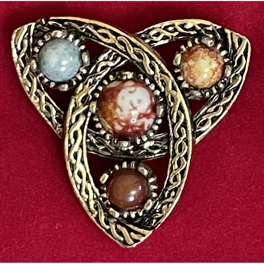 Vintage "Jacobite" Celtic Knot Brooch